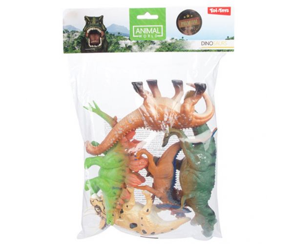 Set de dinozauri Animal World, 5 bucăți
