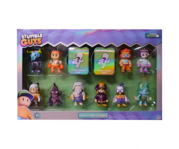 Set de figurine Stumble Guys, 12 bucăți, seria 3