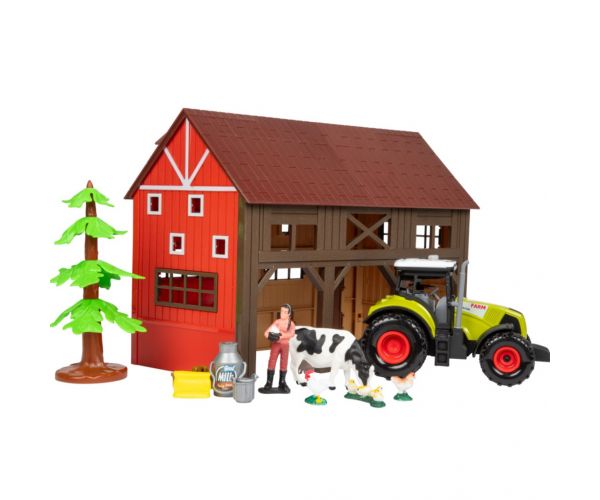 Ackers Ville Farm játékszett traktorral