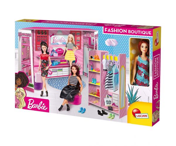 Set de joacă Barbie Magazin de Modă - Lisciani
