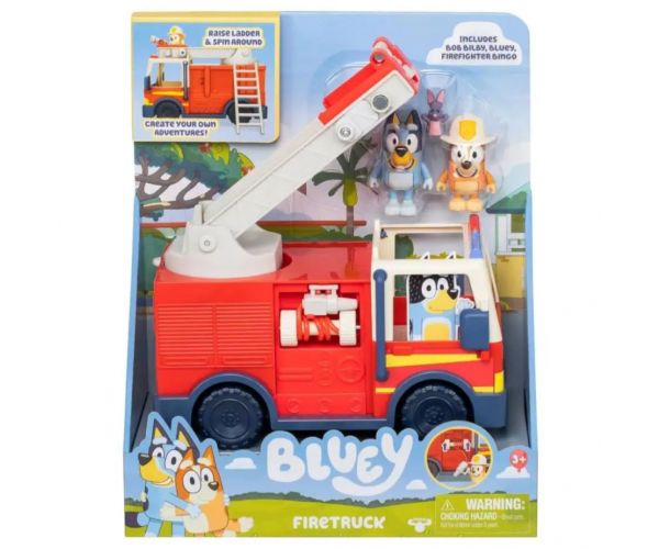 Set de joacă cu mașina de pompieri Bluey