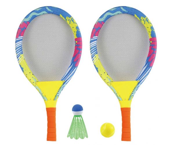 Set de joacă mini badminton, 2 piese - Woodyland