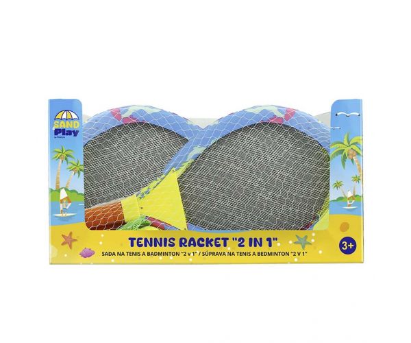 Set de joacă mini badminton, 2 piese - Woodyland
