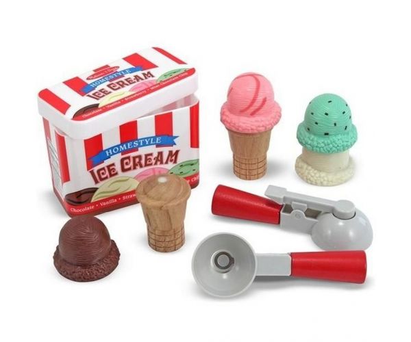Set de joacă portabil cu înghețată - Melissa & Doug