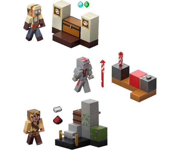 Set de joc artificii Minecraft - Mattel