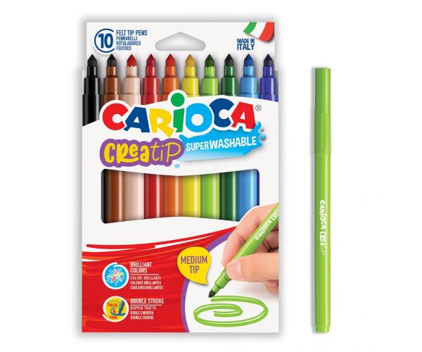 Set de markere Creatip 10 bucăți - Carioca