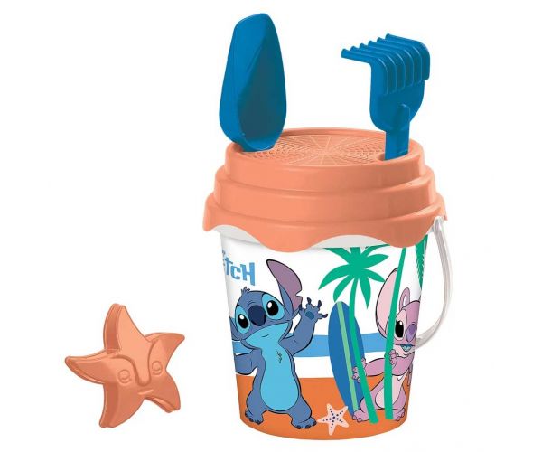 Set de nisip Disney Stitch, 5 piese - Mondo Toys