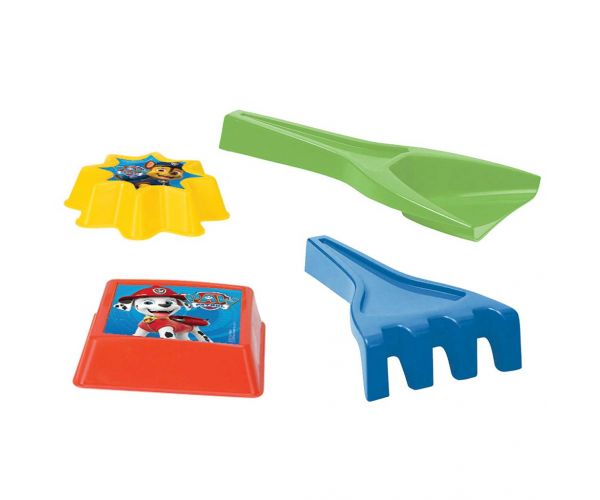 Set de nisip cu 4 piese Patrula Cățelușilor - Wader