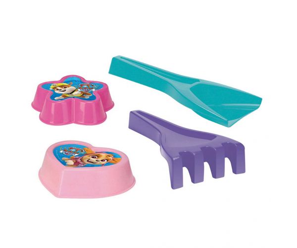 Set de nisip cu 4 piese Patrula Cățelușilor - Wader