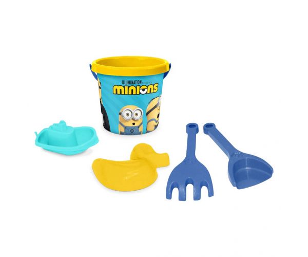 Set de nisip cu 5 piese Minioni - Wader