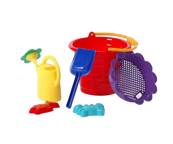 Set de nisip cu stropitoare mică - D-Toys