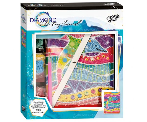 Set de pictură cu diamante cu model de delfin