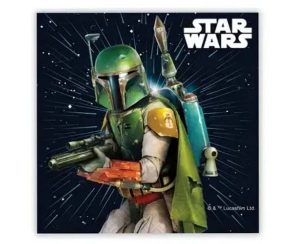 Set de șervețele de hârtie Star Wars – 2 straturi, 33x33 cm, 20 bucăți