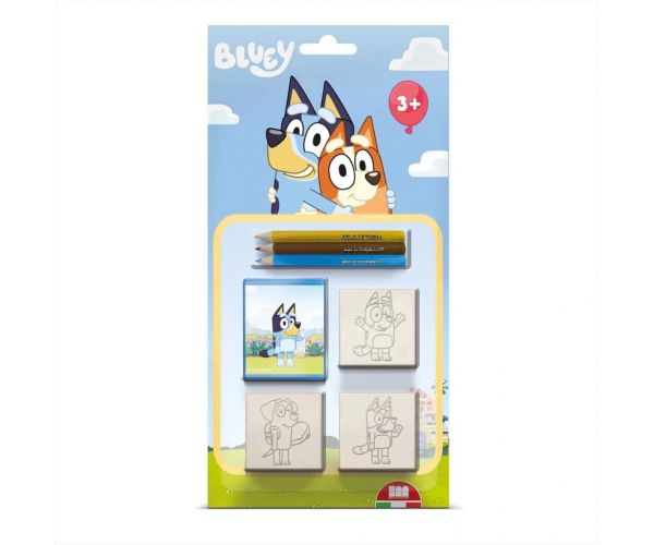 Set de ștampile Bluey - Multiprint