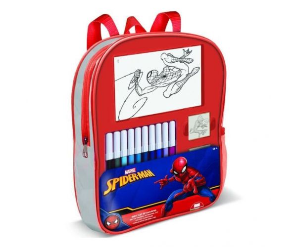 Set de ștampile Spider-Man în rucsac - Multiprint