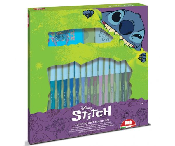 Set de ștampile Stitch 18 bucăți - Multiprint