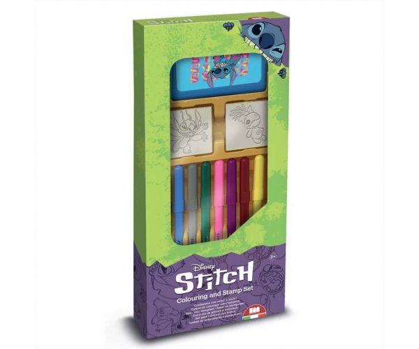Set de ștampile Stitch cu 9 markere - Multiprint