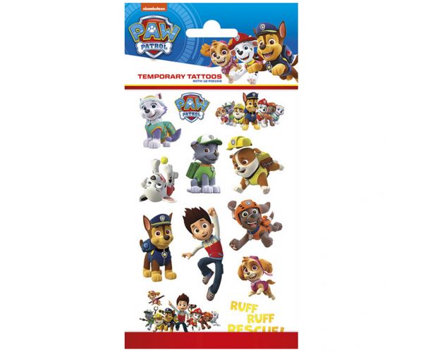 Set de tatuaje cu model Paw Patrol - Totum