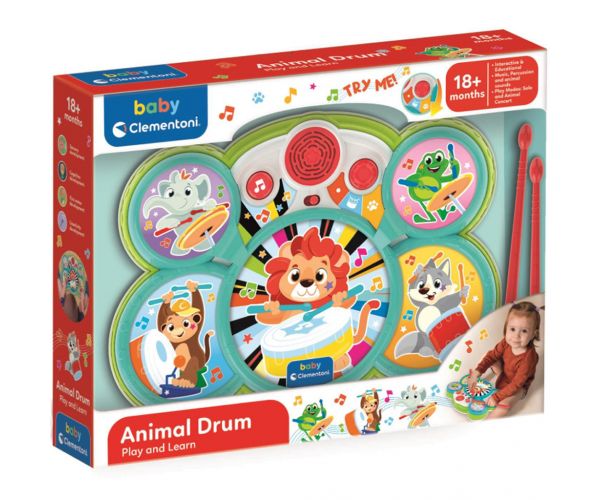 Set de tobe interactive cu animale - Clementoni Baby
