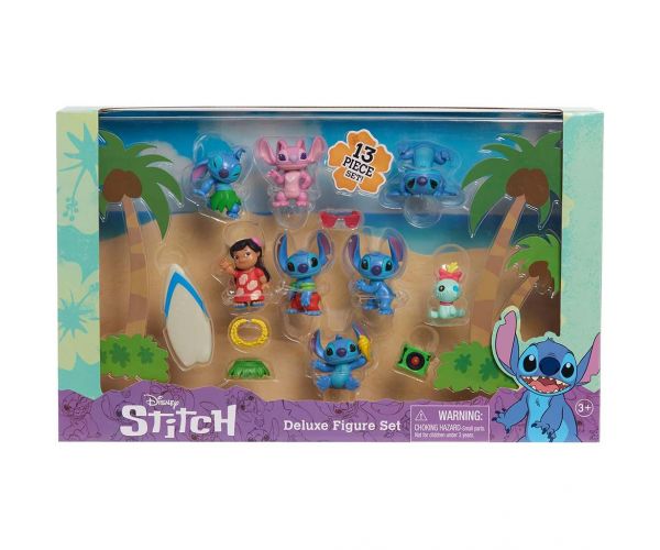 Set deluxe de figurine Lilo & Stitch, 11 bucăți