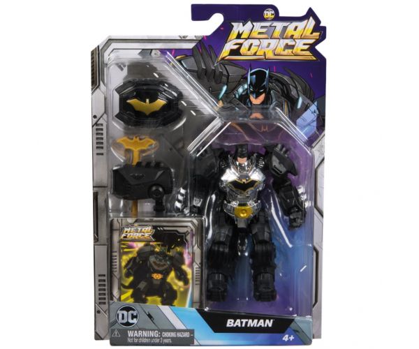 Set figurine DC Batman Metal Force - Spin Master