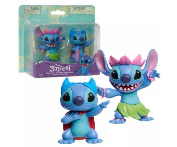 Set figurine Stitch și Angel: Dans Hula, 2 bucăți