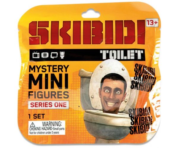 Set mini-figurină surpriză Skibidi Toilet WC 1 buc