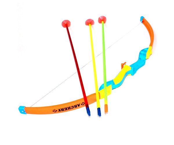 Set arc cu săgeți si ventuză 55cm