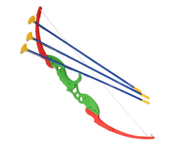 Set arc cu săgeți și ventuză în două versiuni, 71cm