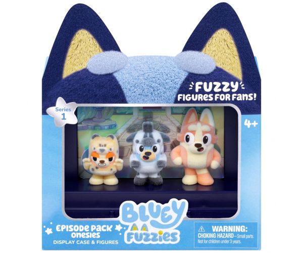 Set Bluey Fuzzies 3 bucăți - body-uri