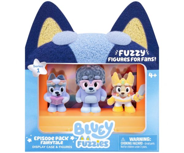 Set Bluey Fuzzies 3 bucăți - Fairytale