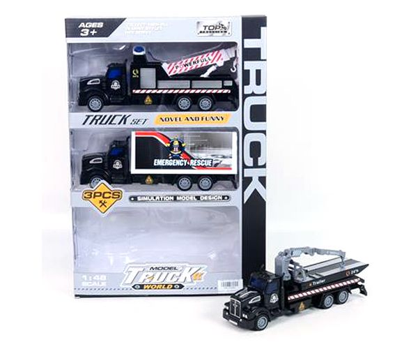 Set camion de salvare 3 bucăți 1:48