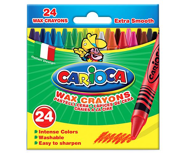 Zsírkréta készlet 24db - Carioca