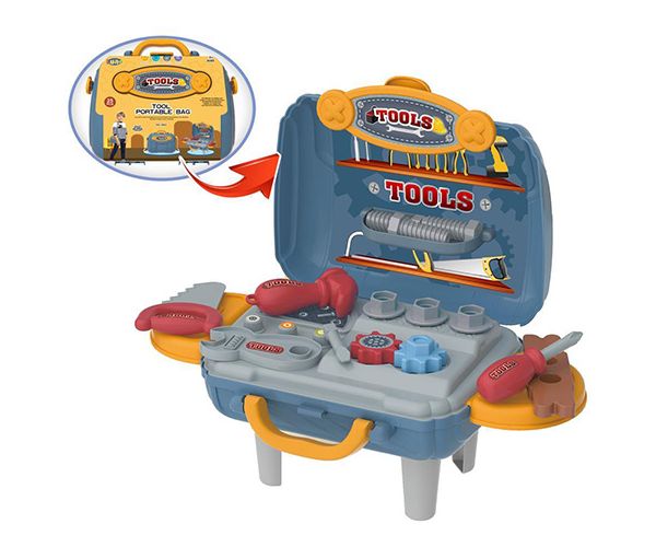 Set de bricolaj într-o valiză pliabilă 25 bucăți set