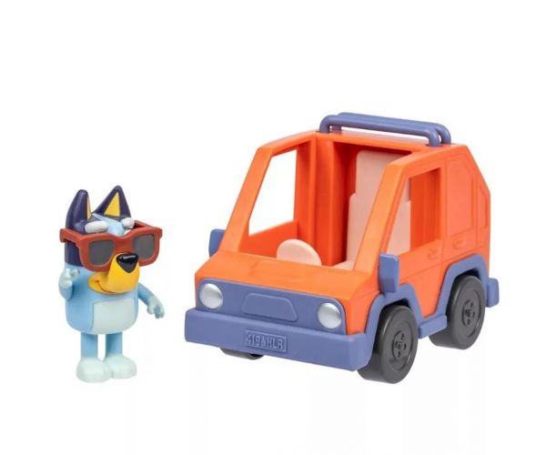 Set de joacă Bluey - Bluey și mașina sa 4x4