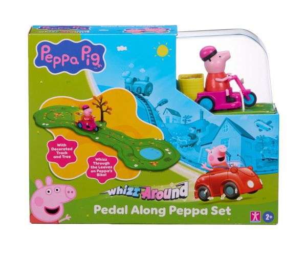 Set de joacă Peppa Purcelușa pe bicicletă Whizz-Around