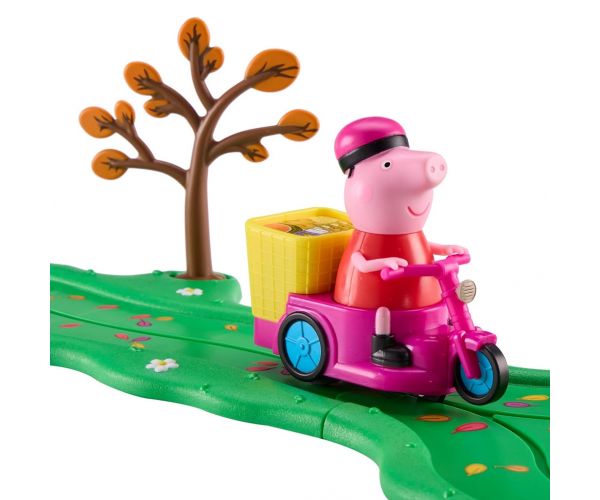Set de joacă Peppa Purcelușa pe bicicletă Whizz-Around