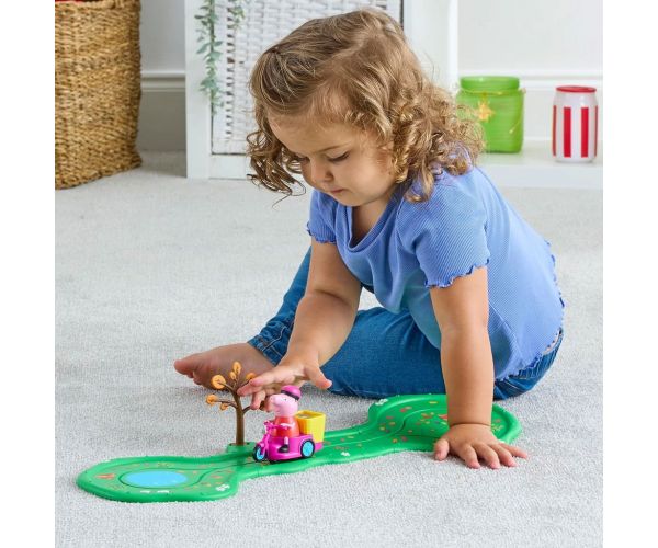 Set de joacă Peppa Purcelușa pe bicicletă Whizz-Around