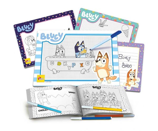 Set de școală de desen Bluey - Lisciani