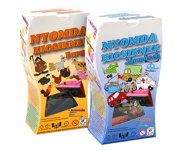Nyomdaszett kicsiknek több változatban