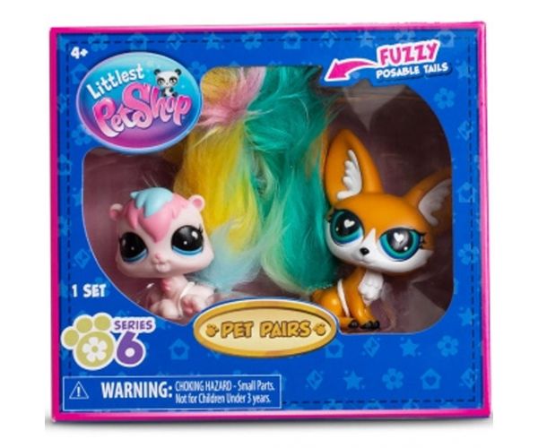 Set figurine cu animăluțe Littlest Pet Shop Pet Pairs – seria 6