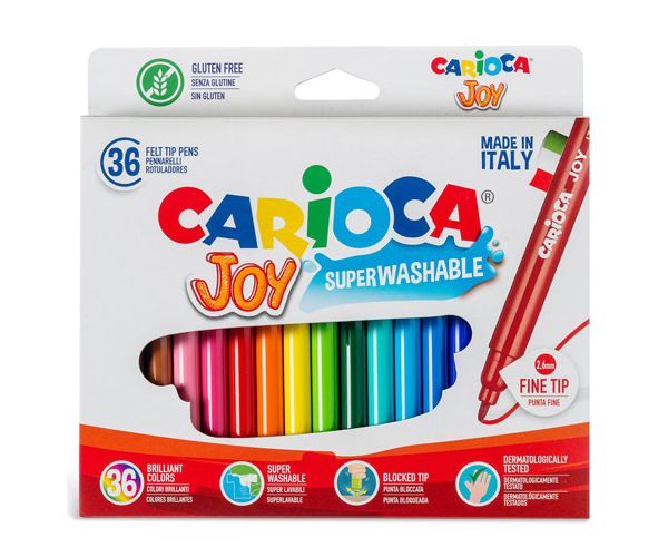 Lemosható filctollszett 36db - Carioca