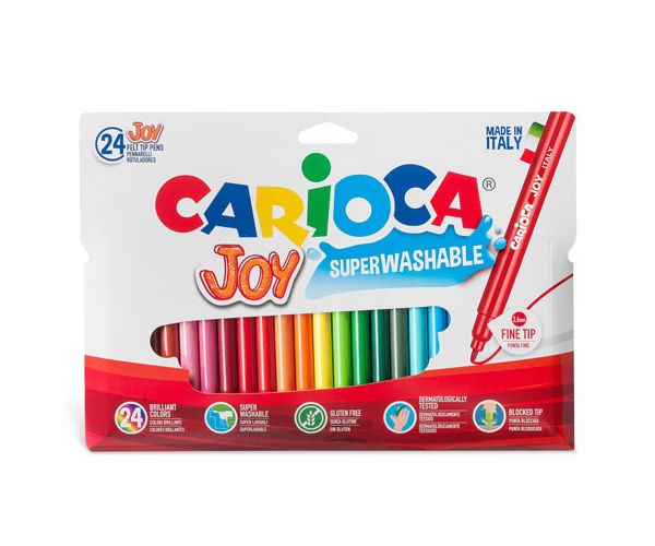 Vékony filctollszett 24db - Carioca