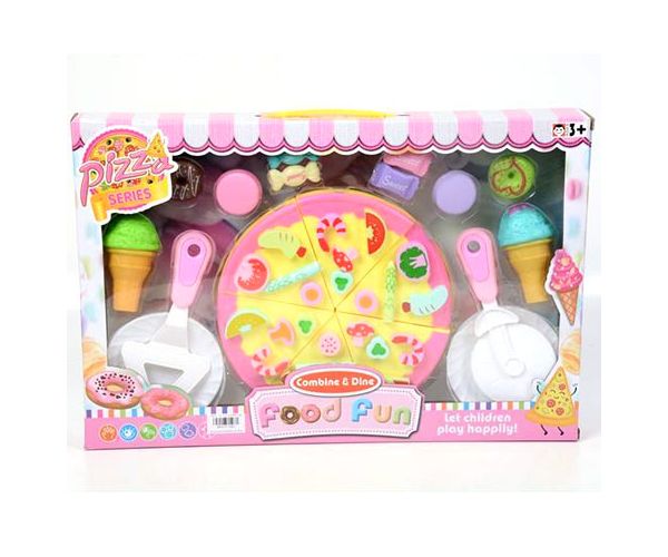 Set pizza cu înghețată și accesorii