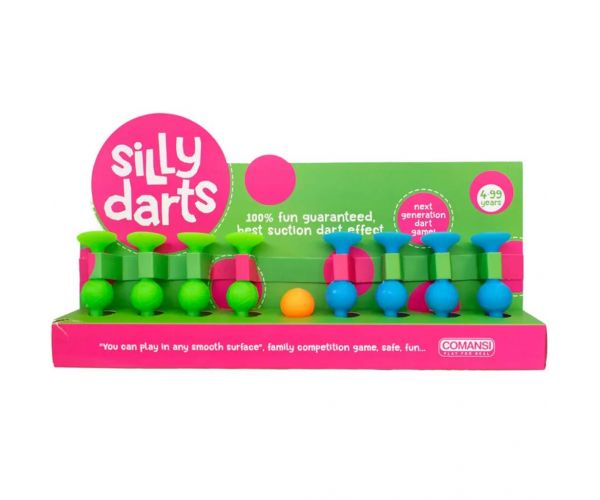 Silly Darts: Joc de îndemânare cu țintă lipicioasă