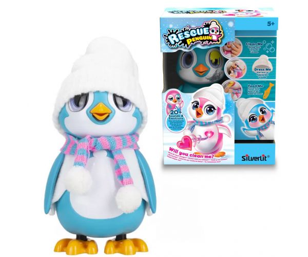 Silverlit: Penguin gol în culoarea albastră