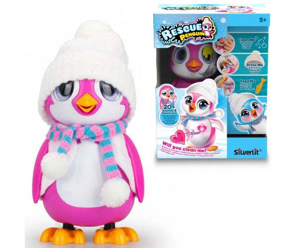Silverlit: Penguin gol în culoarea roz.