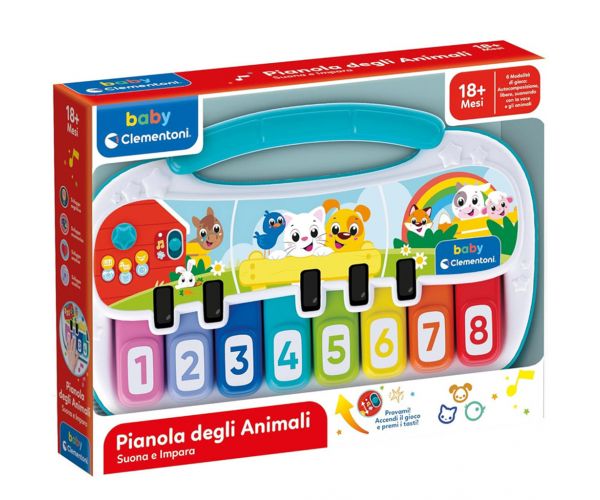 Sintetizator pentru bebeluși cu animale - Clementoni Baby