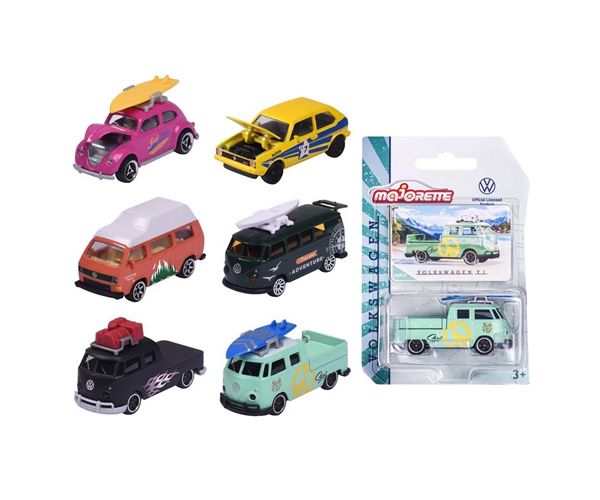 Simba Majorette: Premium Volkswagen metal mașină mai multe variante 1/64 - Simba Toys