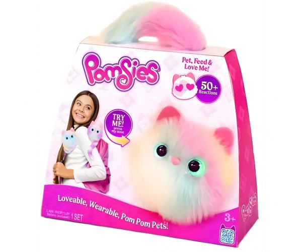 Skyrocket: Pomsies, animal de companie adorabil și purtabil sub formă de pom-pom – Skye
